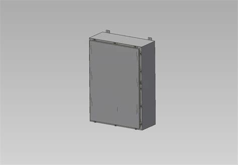 3d model electrical enclosure|solidworks inventor enclosures.